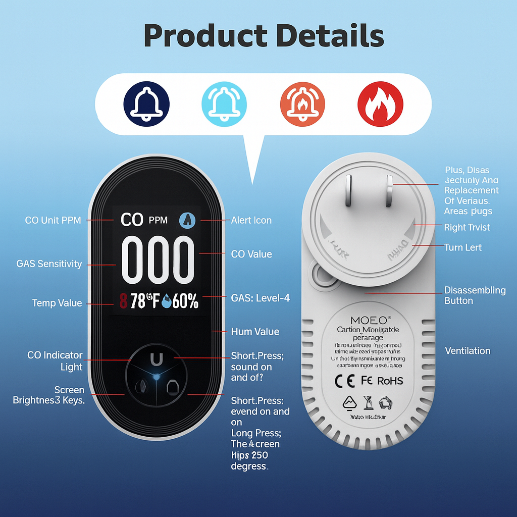 AirGuard™ - Carbon Monoxide Detector